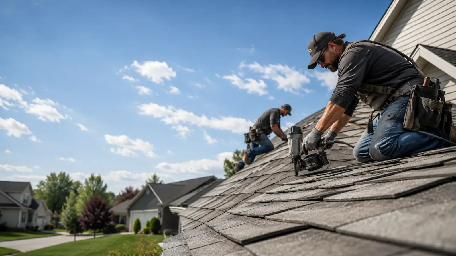 Storm Damage Roof Repair in Hostetter, PA near me